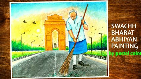 Swachh bharat abhiyan drawing required painting materials( affiliate) you can. Pin on Drawing For School
