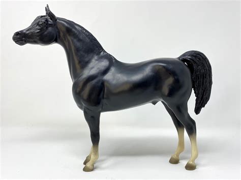 Vintage Breyer Proud Arabian Stallion Black Horse Ranch Bhr Special