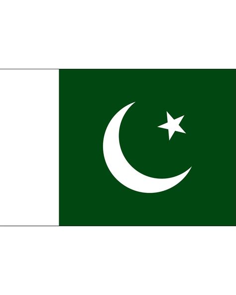 Pakistan Flag 3 x 5 ft. Indoor Display Flag
