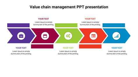 Creative Value Chain Template PPT Presentation Template Lupon Gov Ph