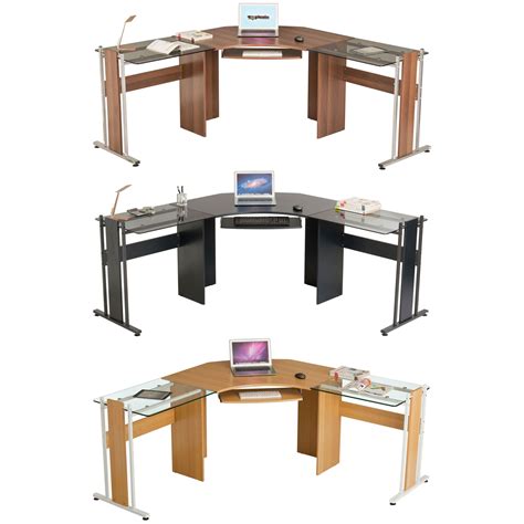 More tips on creating a home office. Large Corner Computer Desk for Home Office & Gamers L ...