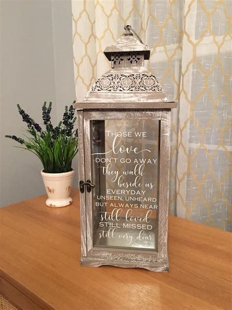 Pin by Lois Huver on Cricut Tips & Projects | Memory lantern, Memorial
