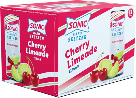 Cherry Limeade Sonic Hard Seltzer