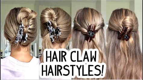Claw Clip Hairstyles For Medium Hair 11 Easy Claw Clip Hairstyles To