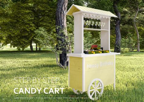 Candy Cart Plans 1 10 X 4 2 Etsy