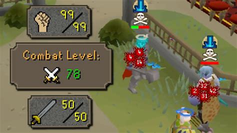 50 Attack Pure Pking With Gmaul Obby Maul Combo And B Neck Osrs