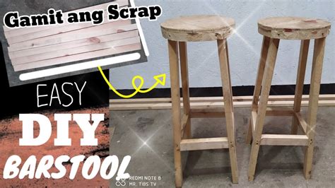 Paano Gumawa Ng Upuan Na Kahoyhow To Make Wood Bar Stoolbar Chair