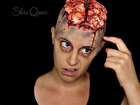 Exposed Brain Special Effects Makeup Silvia Quirós