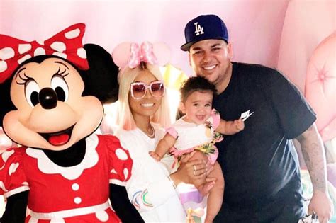 rob kardashian spends father s day with dream
