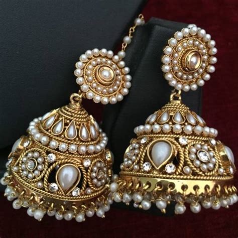 Buy Ethnic Indian Bollywood Fashion Jewelry Set Traditional Jhumka