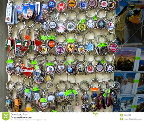 Souvenirs For Tourists In San Marino Editorial Photo Image Of