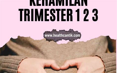 Tanda Bahaya Kehamilan Trimester 1 2 3 Health Cantik