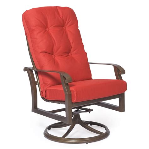 With the plethora of designs and styles available, you're. Chair Cushion High Back Patio Swivel Rocker | Chair Design