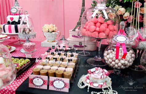Pink Paris Themed Party Baby Shower Ideas 4u
