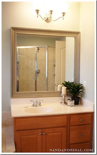 How To Frame Bathroom Mirror With Molding Semis Online