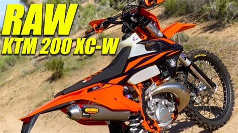 2020 Ktm 200 Xc W Two Stroke Raw Dirt Bike Magazine Youtube