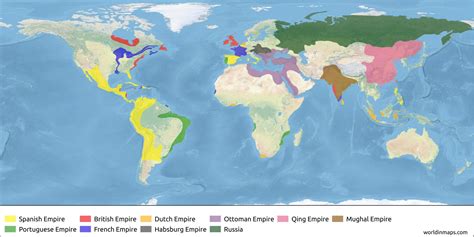 18th Century World In Maps