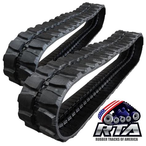 2 Rubber Tracks Mustang 5003z 6003 Me6003 Me6502 400x725x74 Rubber