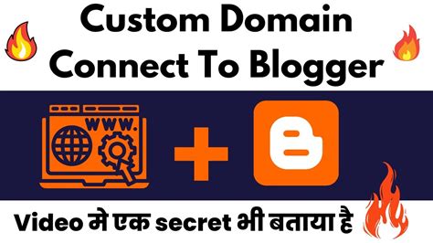 How To Custom Domain Setup On Blogger Blogger Me Custom Domain Kaise Add Kare Custom