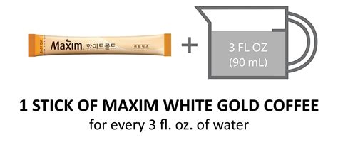 Maxim White Gold Instant Coffee 100pks Packaging May Vary