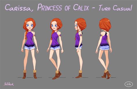 Team Lolirock — Carissa Princess Of Calix Posings And Turns