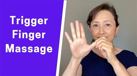 How To Massage Trigger Finger Massage Monday 551 Bliss Squared Massage