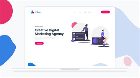 Landing Page For A Digital Marketing Agency On Behance