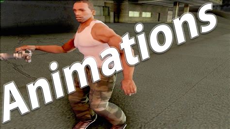 Gta San Andreas Mods Animations Mod Hd Cleo Youtube