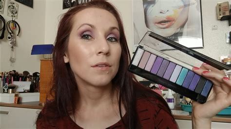 Rimmel Magnifeyes Electric Violets Palette Thoughts Demo Youtube