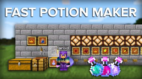 Minecraft Easy Brewing Station Make Any Potion Creepergg
