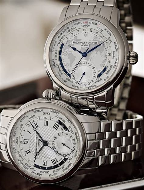 Frédérique Constant Classics Manufacture Worldtimer Sur Bracelet