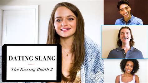 Watch Slang School The Kissing Booth 2 Cast Teaches You Dating