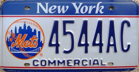 New York Mets License Plate Baseball Mlb The New York Mets Flickr
