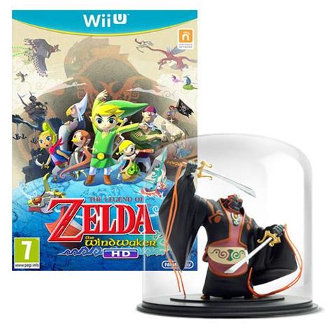 The Legend Of Zelda Wind Waker Hd Edición Especial Incluye Figura