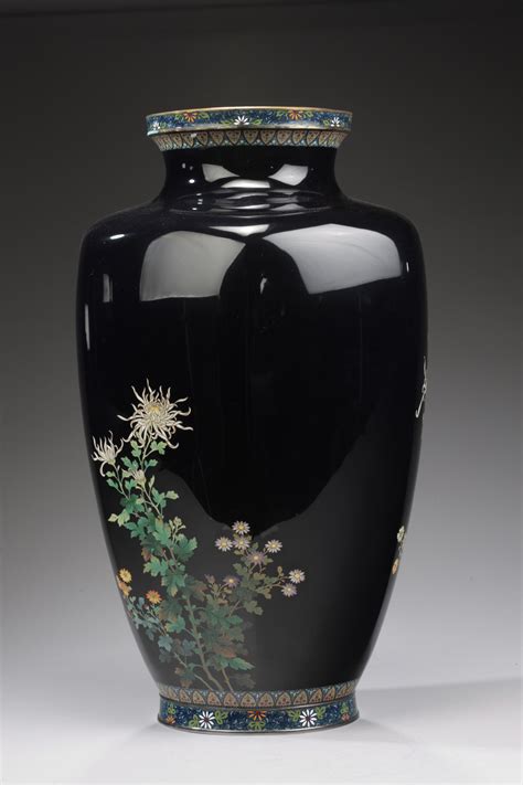 Large Japanese Cloisonne Vase By Shobido Richard Gardner Antiques