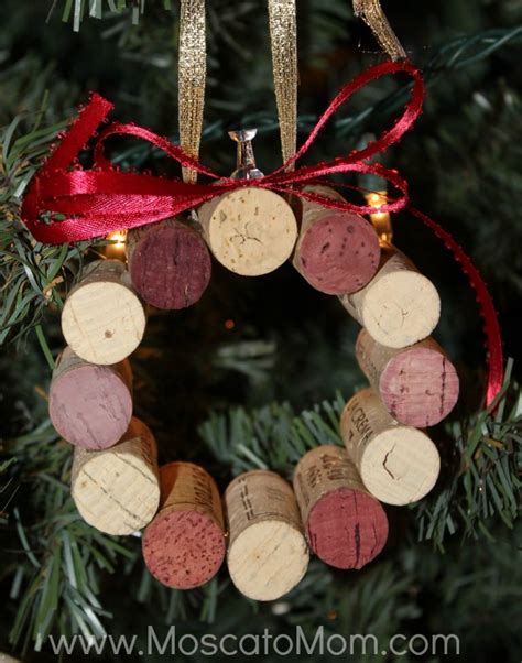 8 Diy Wine Cork Ornament Ideas The Ornament Girl