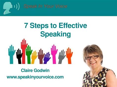 Ppt 7 Steps To Effective Speaking Powerpoint Presentation Free