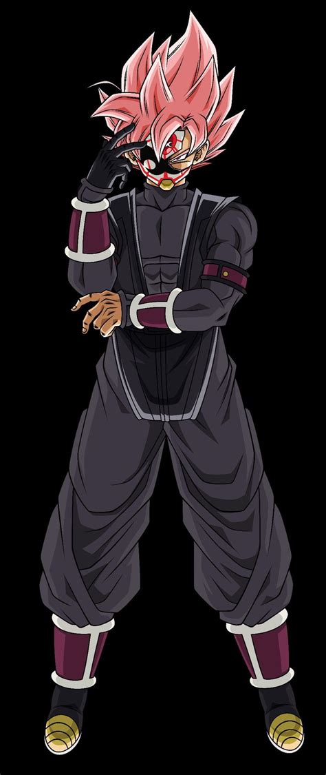 Goku Black Ssj Rose Crimson Masked Saiyan Personajes De Dragon Ball