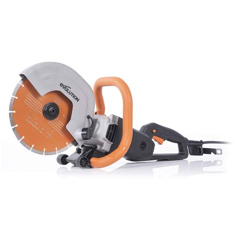 Evolution R255dct 10 In Concrete Saw Aka Circular Saw Angle Grinder