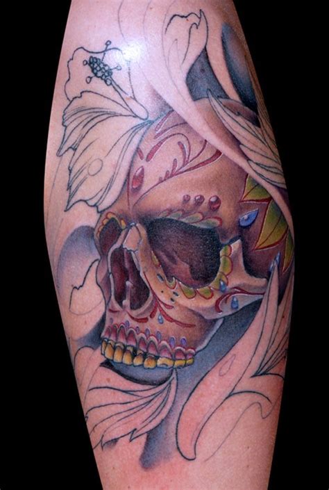 Tattoo Trends Realistic Sugar Skull Skull Skull Skull Tallmick