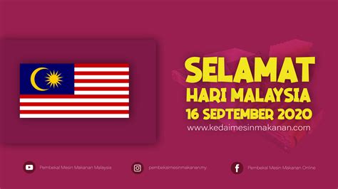 Syarikat insurans terbaik di malaysia. SELAMAT HARI MALAYSIA 2020 - KEDAI MESIN PROSES MAKANAN ...