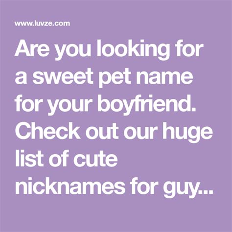 Dirty nicknames for guys are relatively easy to make up as guys are mostly easy going. 300+ Cute Nicknames For Guys With MEANINGS | Cute ...