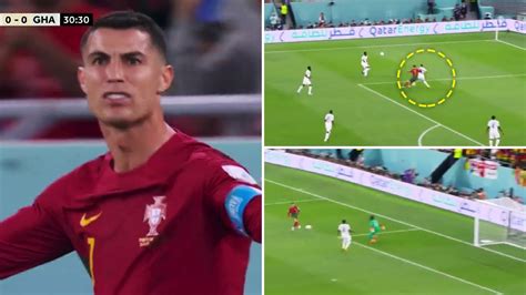 Cristiano Ronaldo Rage At Referee After Portugal Star Has World Cup 2022 Goal Disallowed Vs