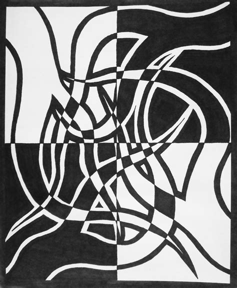 Positive and negative space art. Positive and Negative space by PM7X on DeviantArt