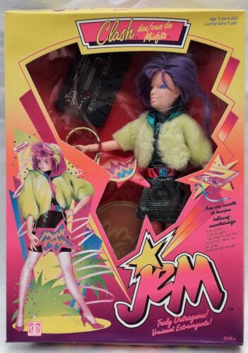 New Hasbro Vintage Jem Doll Holograms Clash Misfits Ebay