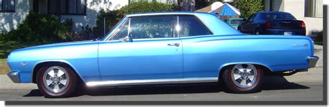 Blue 1965 Chevelle