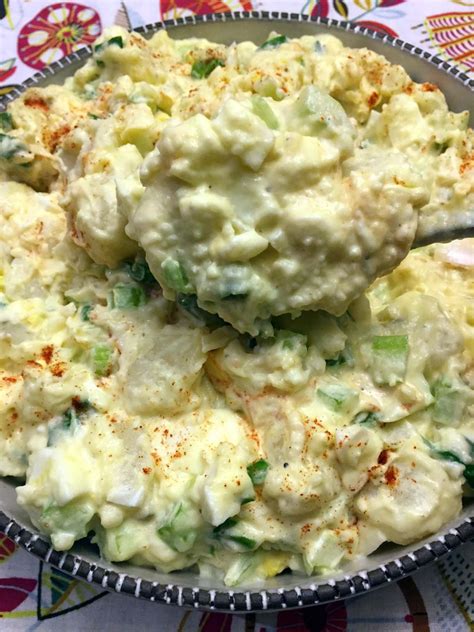 Easy Potato Salad With Eggs Best Potato Salad Recipe Ever Melanie