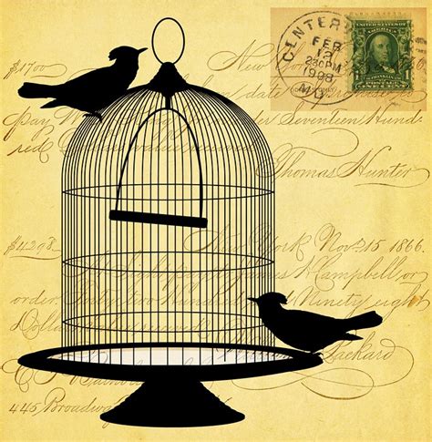 Vintage Victorian Bird · Free Image On Pixabay