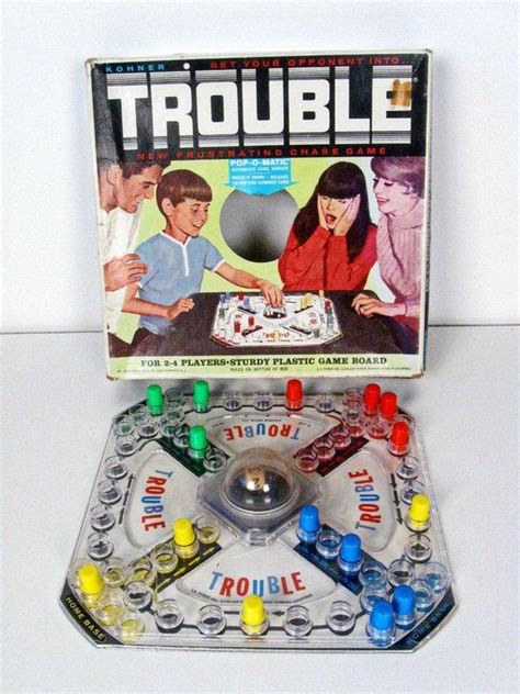 Trouble Board Game Nostalgia Childhood Games Board Games 90s
