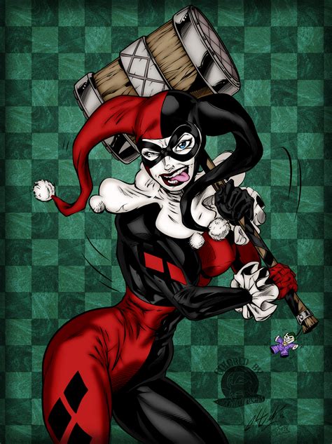 Classic Harley Quinn By Blackmoonrose13 On Deviantart